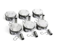 6 pezzi M272 M273 Pistone e anello 92,9 mm Φ22 mm 2720308917 2720309717 Compatibile per Benz CLK350 CLS350 C350 E350 GL450 3.5L V6 4.7L V8