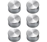 6 Pezzi Manopole Forni, 6Mm Gas Stufe Controllo Manopole, Pomelli in Metallo per
