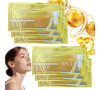 6 Pezzi Maschera-Collagene-Collo, Cerotti Lifting Collo, Cuscinetti Antirughe Del Collo, Rassoda E Tonifica, Fornisce Un'idratazione Intensa, Leviga Le Rughe, Contiene Acido Ialuronico