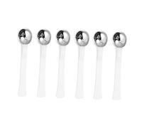 6 Pezzi massaggiatore oculare eye massager Massaggiatore per la cura della pelle asta massaggiante per gli occhi barretta per gli occhi asta per crema per gli occhi Metallo bianca Healeved