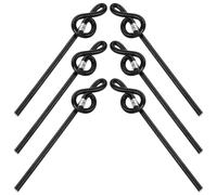 6 Pezzi Matite Musicali in Legno e Plastica, Ergonomiche, 10 Parole | Impugnatura Comoda, Segni Cancellabili, Punta Resistente, per Studenti, Schizzi, Appunti e Fogli da Esame