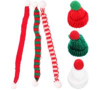 6 pezzi Mini cappello per artigianato Cappello a maglia Cappello per la scia