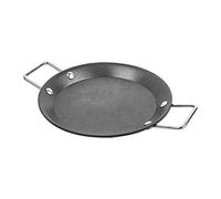 6 pezzi - Mini Paelle Ø 12,8 x 1,2 cm nero acciaio
