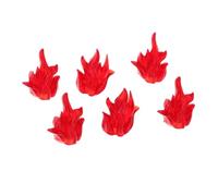 6 Pezzi Miniature Fire Effects Educational Toys For Enhance Imagination And Halloween Fun With Realistic Props