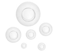 6 Pezzi Molda Sfera in Silicone, Stampo Rotondo Decorativo | Riutilizzabile, Facile da Sformare, per Principianti e Artisti della Resina, Adatto a Ornamenti e Glitter