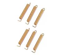 6 Pezzi Molla Chitarra Elettrica Ponte Parti Molle Metallo Durevole Facile da Installare Soffietti Strumenti Accessori Strumentali