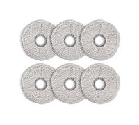 (6 pezzi) Mop Pads per ECOVACS DEEBOT T30C/ T30S/ T30S Combo/ T30 Pro Max/ T30 Pro Omni / X5 Pro Omni/ X2 Omni/ X2 Pro/ T20 Omni/ X1 Omni/ X1 PRO Omni/ X1 PLUS/ T10 Omni/Yeedi M12 Pro+