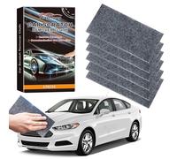 6 pezzi Nano Sparkle Panno Nano Sparkle Panno Auto Graffi Originali Auto Scratch Rimuovere Salviette Lucidante Salviette per Riparazione di Graffi, Cura della Vernice, Pulizia Auto