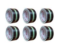 6 Pezzi Nastro Adesivo Antiscivolo Luminescente 50mmX3mt, Totale 18 Metri