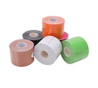 6 Pezzi Nastro Sportivo, Nastro Kinesiologico Nastro Terapeutico di Supporto Atletico Nastro Atletico Tessuto Non Tessuto Kinesiologico 5 Cm Larghezza 5 M Lunghezza Per Atletica