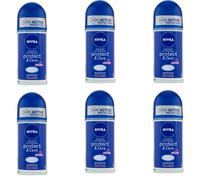 6 pezzi NIVEA PROTECT & CARE Deodorante deo corpo roll on 50ml