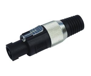 6 pezzi - OMNITRONIC Connettore per Cavi Audio a 4 Poli - Ideale per Altoparlant