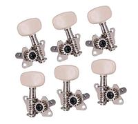 6 pezzi Open Gear chitarra acustica classica accordatura pioli sintonizzatori testa macchina 3L3R