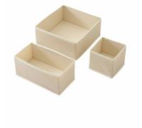 6 Pezzi Organizer per Biancheria Intima Con Scomparti per Cassetto, Guardaroba