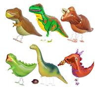 6 Pezzi Palloncini Dinosauro,Palloncino di dinosauro,Palloncini Dinosauro,Palloncino Animale per Bambini Decorazione Festa di Compleanno,Decorazione a palloncini della giungla