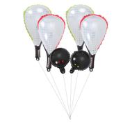 6 Pezzi Palloncino Racchetta da Tennis in Film di Alluminio