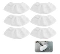 6 Pezzi Panni in Microfibra per Pulitore a Vapore, 19×8.5cm Panni Ricambio Scopa a Vapore, Pulizia Efficiente, Compatibile con SC2/SC3/SC4/SC5, per Pulitori a Vapore Manuali, Pulitori a Vapore