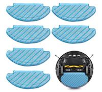 6 pezzi Panni Microfibra per Deebot N8/N8 PRO, Salviette per Deebot Panno Microfibra Salviettine Umidificate Panni in Microfibra per Deebot N8+ N8 Pro N8 Pro+ T8+ T8 AIVI T8 Max T9 T9+