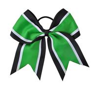 6 pezzi papillon for capelli cheerleader fiocchi fascia elastica for patchwork a strisce accessori for Per Cheerleaders(Color 2)