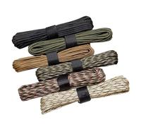 6 Pezzi Paracord, Corda Arrampicata Antistrappo, Paracord 4 mm, Corda Universale, per Campeggio All Aperto, Giardino, DIY