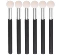 6 Pezzi Pennello Correttore a Testa Rotonda Spugna | Mushroom Head Makeup Brush, Foundation Brush, Essence Pennello Correttore
