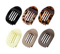 6 Pezzi Per Capelli Da Donna, Accessori Per Acconciatura, Formicolio In Plastica, Stile Per Capelli Che Fissa Le Forcine, Capelli Non Slittati.