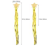 6 pezzi per matrimoni Halloween Wooden Wand Wand Photo Props