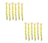 6 pezzi per matrimoni Halloween Wooden Wand Wand Photo Props