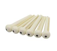 6 pezzi Perni per Ponte in Legno Chitarra Pioli per Chitarra Folk Acust