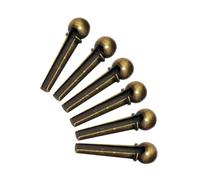 6 Pezzi Perni Per Ponte Per Chitarra Acustica In Metallo, Corde Per Chitarra, Perni Per Corde A Cono Fissi, Chiodi Per Corde Accessorio per Chitarra Strumento (Color : 02)