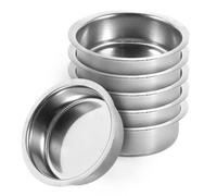 6 Pezzi Piatto per Incensiere in Acciaio Inox, Supporto Elegante | Bastoncini e Smudge Sticks, Raccolta Cenere, Adatto a Piccoli Incensieri, Uso in Ufficio