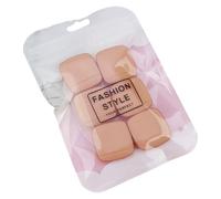 6 Pezzi Piccolo Dito Polvere Soffio Spugnette Viso Accessori Cosmetici Per Miscelare E Correttore Strumento di Trucco Quadrato Portatile Accessorio di Bellezza