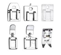 6 Pezzi Piedini Premistoffa, Piedini Macchina da Cucire Universale Piedino per Cerniera Invisibile Kit Di Piedini Premistoffa Piedino Macchina da Cucire per Macchina da Cucire Domestica