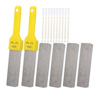 6 Pezzi Pietra Pomice per WC, Pietra Pomice Con Impugnature, Guanti E Spazzola per La Pulizia Delle Fughe, Pietra Pomice Spazzole per Pulizia, Bagno, Wc, Barbecue, Cucina, Doccia, Lavandino