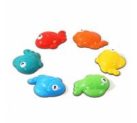 6 Pezzi Pietre da Equilibrio a Forma di Pesce Colorato Stepping Stones