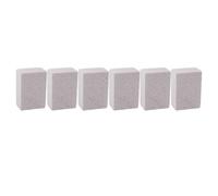 6 Pezzi Pietre Pomice per Piscina, Blocchi di Pulizia in PVC, Pietre Pomice per Piscine, Piastrelle per Piscine, Pulizia di Fughe di Piastrelle, Docce, Cemento (10x7x4cm)
