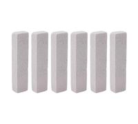 6 Pezzi Pietre Pomice per Piscina, Blocchi di Pulizia in PVC, Pietre Pomice per Piscine, Piastrelle per Piscine, Pulizia di Fughe di Piastrelle, Docce, Cemento (15x3,5x3,5cm)