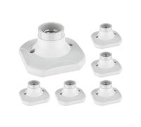 6 pezzi plafoniera/porta lampada ELEKTRA bianco 1x E27 max 60W