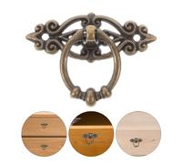 6 pezzi pomelli in bronzo vintage maniglie per cassetti antichi tira hardware