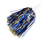 6 pezzi Pompon da cheerleading con manico Cheer Balls donna e ragazza Accessori for feste per Venti Sportivi