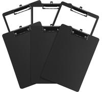 6 Pezzi Portablocco A4, Cartellina Rigida Con Pinza, Portablocchi in Plastica Co