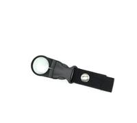 6 pezzi portabottiglie cintura di colore nero, in nylon per bottiglie d'acqua con moschettone per zaino, pratica clip per attività all'aperto, campeggio, escursioni, festival, accessori per bottiglie