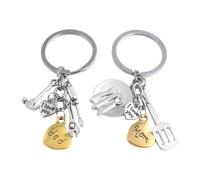 6 Pezzi Portachiavi Lettera In Per E PapÃ