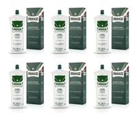 6 pezzi PRORASO SAPONE DA BARBA Rinfrescante e Tonificante Shaving cream 500ml