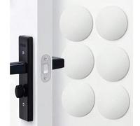 6 pezzi Protezione adesiva riutilizzabile per maniglie di porte, antiscivolo e anti-graffio, per casa, ufficio, scuola, viaggio, organizzazione, forniture per il ritorno a scuola, articoli essenziali