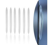 6 Pezzi Protezioni Bordo Portiera Auto per Jaguar F-Pace E-Pace, Adesivi per Sportello Auto per Prevenire Graffi e Urti,A/Transparent