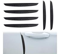6 pezzi Protezioni per porte auto, protezioni per bordi delle porte auto in PVC, striscia protettiva antigraffio, striscia anti-collisione, guarnizione ammortizzante autoadesiva universale per auto
