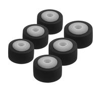 6 Pezzi Pulegge Pizzico per Nastro in Gomma e Plastica per Videoregistratore Vhs, Accessori Audio Compatibili, Dimensioni Standard per Riparazione Facile