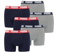 6 Pezzi Puma Boxer Shorts Uomo Sottoveste Intimo