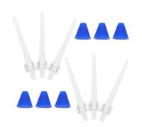 6 Pezzi Punte di Ricambio per Irrigatore Nasale Aggancio, Blu | ABS e Silicone, Connessione Stabile, Riduce Fastidio Auricolare, per Adulti, Uso Domestico